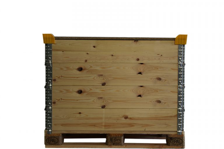 Palletranden pallet opzetranden kopen Van Lohuizen Pallets