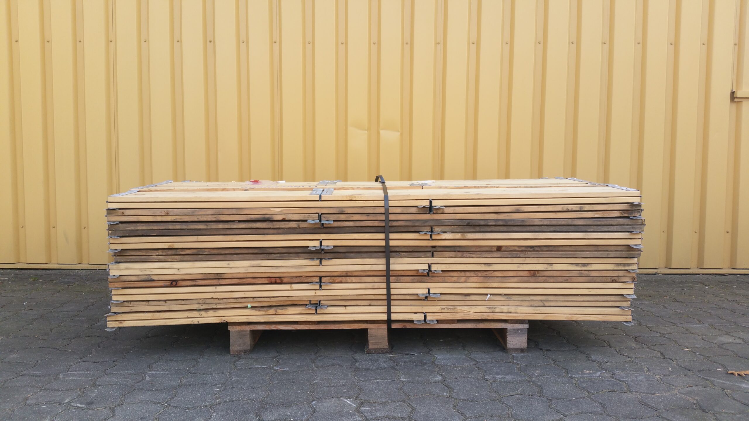 Gebruikte palletranden